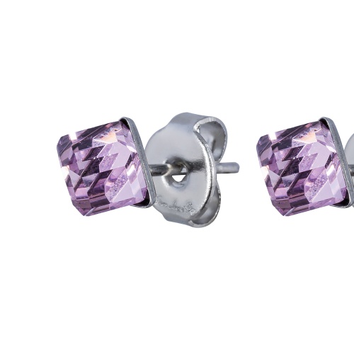 Пусеты Fiore Luna  Pink, SWE2127/1 P S фото 3